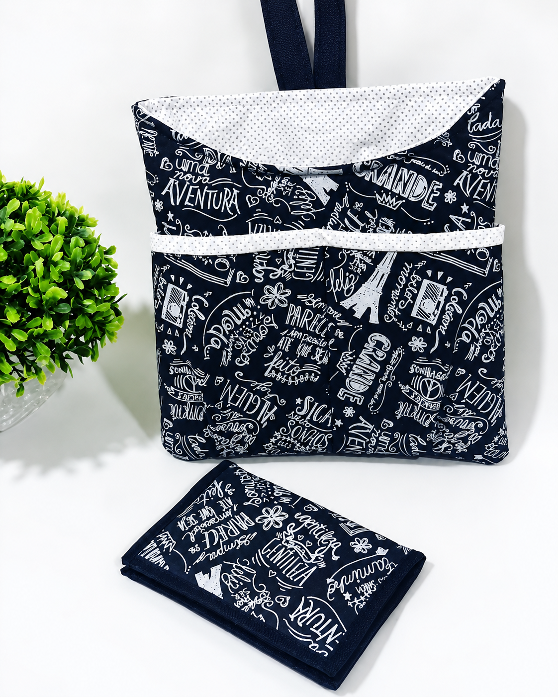 Lixeira de carro artesanal personalizada